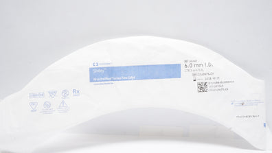 Covidien 86448 Shiley Hi-Lo Oral/Nasal Tracheal Tube Cuffed 6.0mm ID x 8.2mm OD